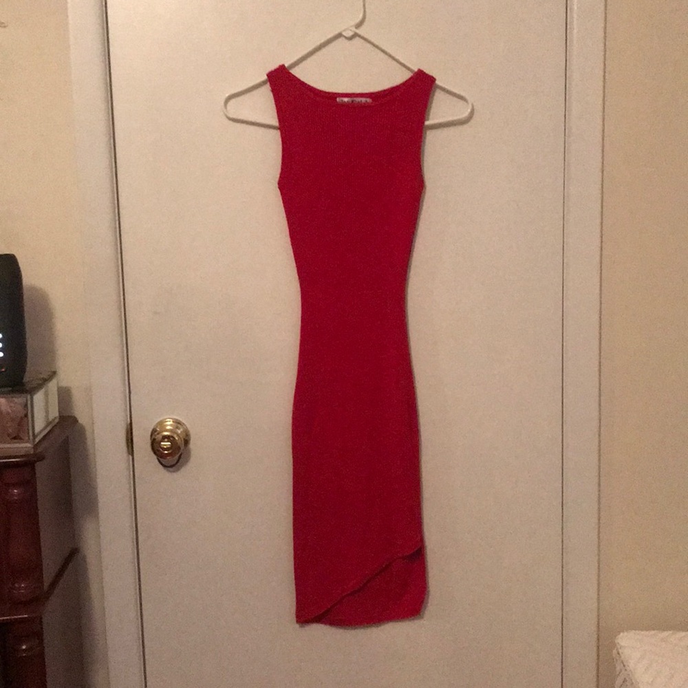 Red dress